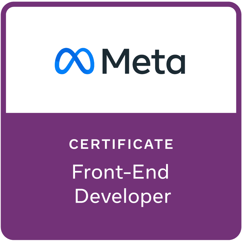 Meta Front-End Developer