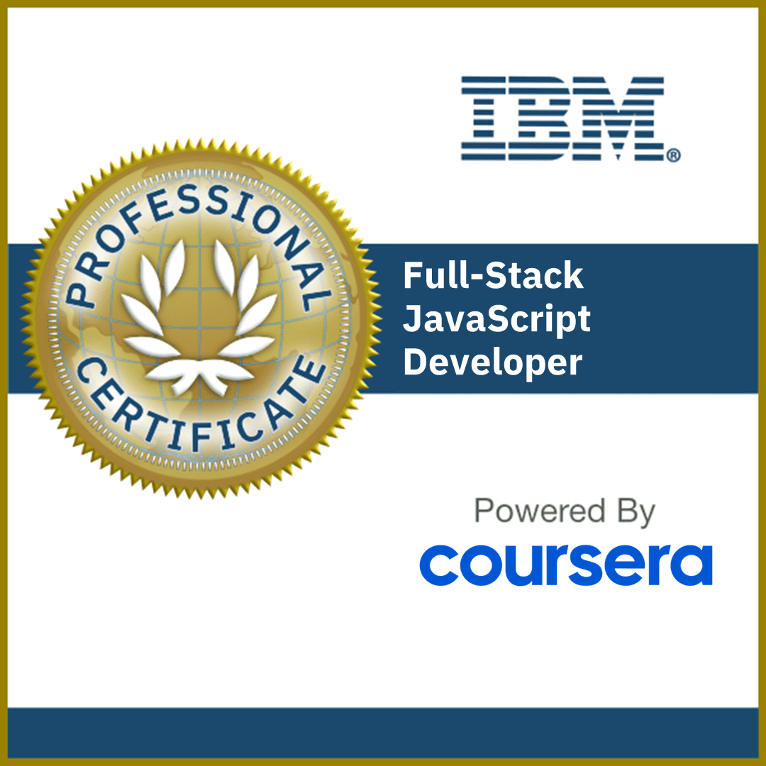 IBM Full-Stack JavaScript Developer